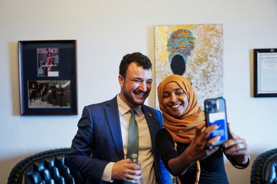 ‘My duty’: Columbia protester Mahmoud Khalil meets lawmakers at US Capitol