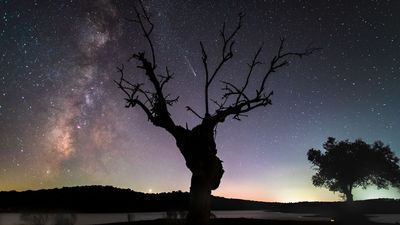 Stunning twilight photo captures comet bidding farewell to Earth for 80,000 years
