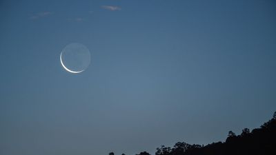 Don't miss the crescent moon cozy up to Jupiter early on July 23