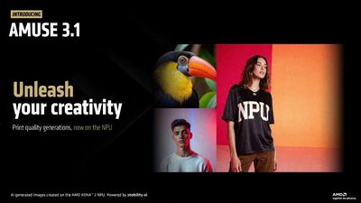 AMD's new generative AI promises "print quality" images from your laptop's local NPU — here's how to get it for free