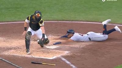 Tigers Outfielder Forgets to Tag Home Plate While Sliding Home