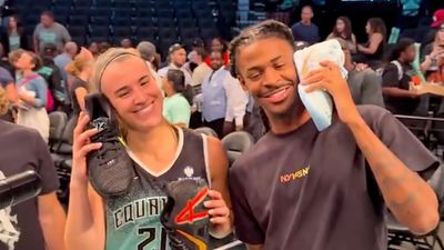 Sabrina Ionescu and Ja Morant Swap Signature Shoes After Liberty Win Over Fever