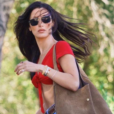 Bella Hadid's Beloved Coach Brooklyn Bag Is Nearly $200 Off Right Now