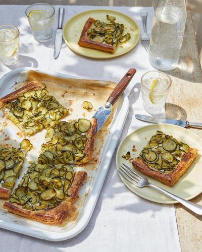 Puff tart and brown sugar loaf – Alexina Anatole’s courgette recipes