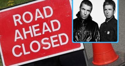 Here are the road closures can you expect around Murrayfield for the Oasis gigs