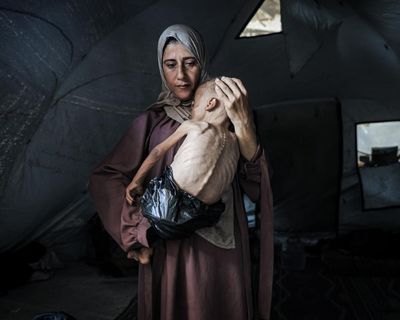 Mass starvation spreading across Gaza, aid agencies warn, as Israeli government says it is not responsible – as it happened