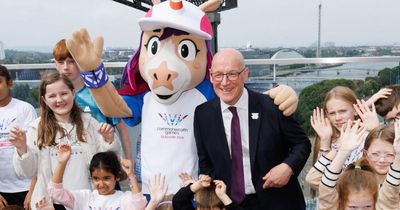 When Swinney met Finnie: First Minister marks launch of Commonwealth mascot
