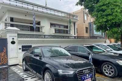 Indian police arrest a suspected scammer running a fake embassy near New Delhi