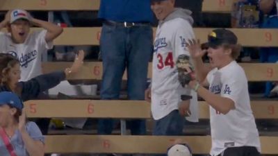 Dodgers Fan Absolutely Stunned After Making Slick Grab on Shohei Ohtani Homer