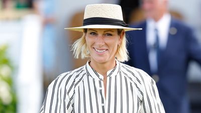 Zara Tindall's white high-waisted shorts are a sophisticated alternative to denim as she nails boat trip styling