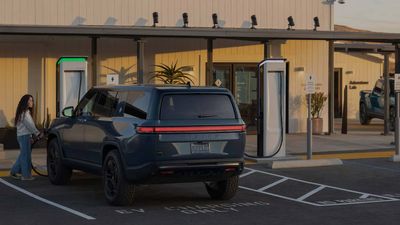 Rivian Adds Tesla Plugs To Its Charging Network