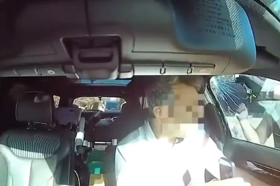 Terrifying moment dad pleads with ICE agents to let his child out of the car at daycare before they arrest him