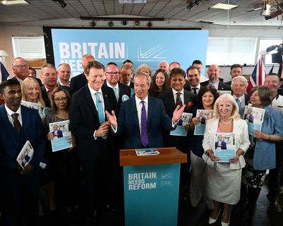 Reform spent £350 on champagne at luxury lunch, election spending figures show