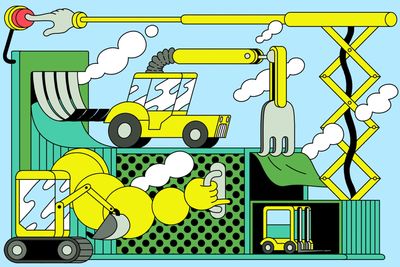How a bulldozer, crane, and excavator rental company is using AI to save 3,000 hours per week