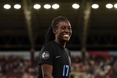 Michelle Agyemang reflects on journey from ball girl to England squad