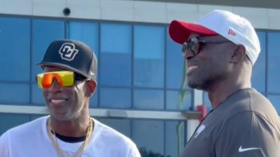 Deion Sanders Supported Son Shilo by Attending First Day of Buccaneers Training Camp