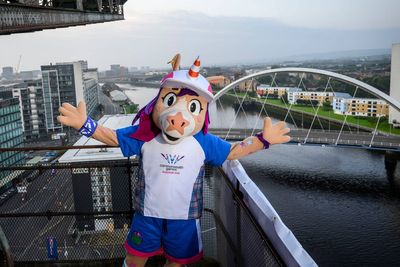 Unicorn called Finnie unveiled as mascot for 2026 Commonwealth Games in Glasgow