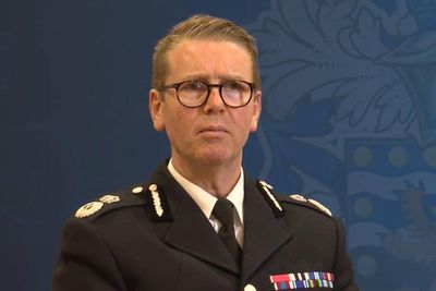 Suspended chief constable quits after being cleared in sexual offences probe