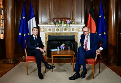 Merz, Macron Huddle Over NATO And EU-US Trade Row