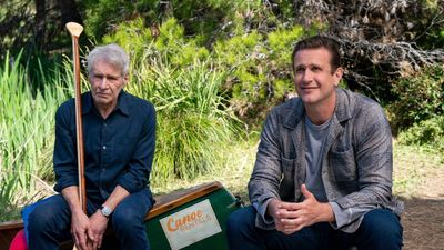 Harrison Ford Gave An Emotional Speech After Wrapping Shrinking Season 3, And Of Course, He Took An A+ Jab At Jason Segel