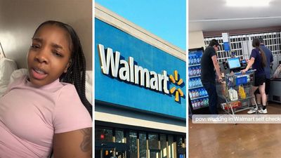‘All that but no Apple Pay’: Walmart workers show what they see on their tablets when customers are scanning items at self-checkout