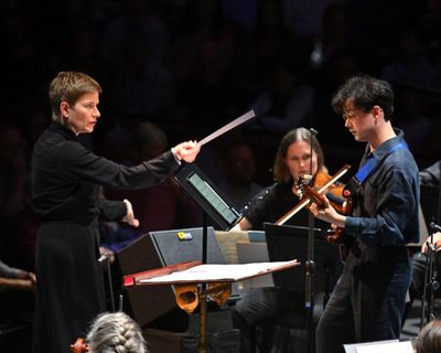 Shibe/BBCPhil/Bihlmaier review – vivid, vibrant and exuberant virtuosity