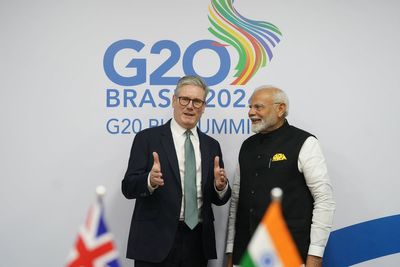 Keir Starmer and Narendra Modi set to agree £6 billion Britain-India trade deal as Indian PM visits UK
