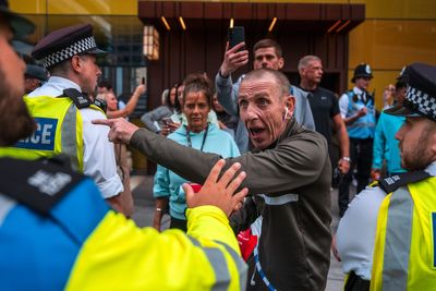Protests outside hotel caused by fake rumours online