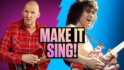 When tapping's not shredding: how to play tapped harmonics like Eddie Van Halen
