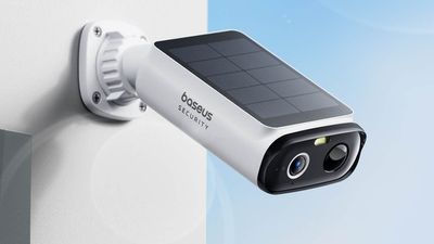 This Baseus security camera has a built-in solar panel for 24/7 power – and it’s only £80!
