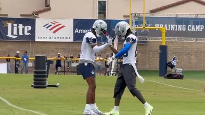 CeeDee Lamb, George Pickens Already Unveiled New Handshake at Cowboys Training Camp