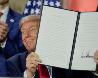 Trump signs executive orders targeting ‘woke’ AI models and regulation