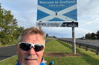 Retired banker hits halfway mark in bid to run 200 marathons around coast