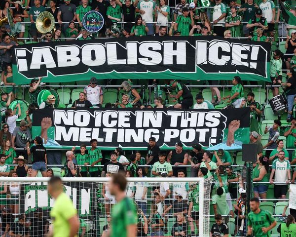 MLS commissioner defends ban on ‘political’ signage at games amid Ice crackdown