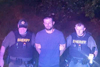 Suspect accused of running from police and then asking for help after getting lost in woods