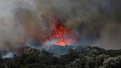 Wildfire kills 10 firefighters and rescue workers in Turkey