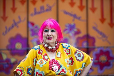 ‘Princess Diana would have looked fabulous in one’: Dame Zandra Rhodes, 84, on designing swimwear