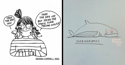 British Artist Shares Her Mental Health Struggles In 25 New Witty Comics