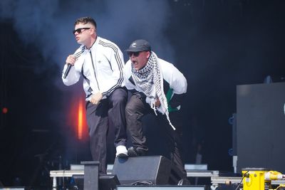 Kneecap say Hungary ban an attempt to ‘silence’ pro-Palestine voices