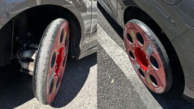 Here's Why This Peugeot 208 Has Four Skinny Wheels