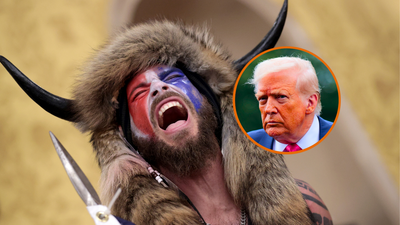 ‘Didn’t he pardon you bro?’: Even the J6 QAnon Shaman has turned on Trump with foul-mouthed furious tirade