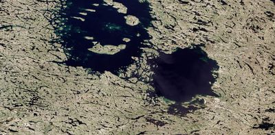 Cubic zirconia only forms under extreme temperatures, like those produced when an asteroid impacts Earth