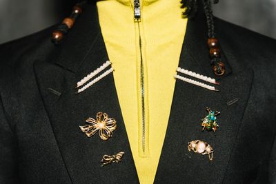 ‘Don’t feel like you have to stop at one’: the shiny, thrifty brooch revival