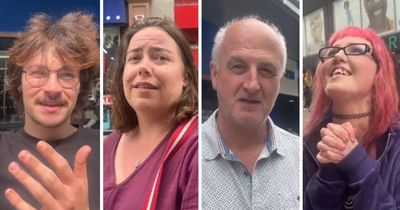What's your message to Donald Trump as he arrives in Scotland? We asked Glaswegians