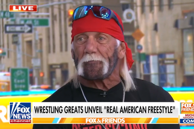 Hulk Hogan promotes new business venture in final TV appearance before death