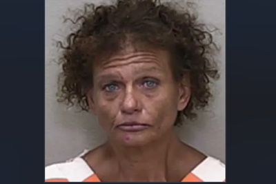 Florida woman arrested for not clearing the 14,000 pounds of trash that built up at homeless encampment