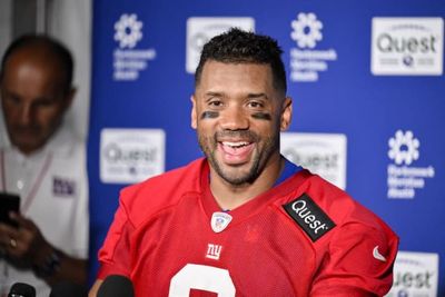 Darius Slayton said Russell Wilson brings 'clarity' to the Giants' offense