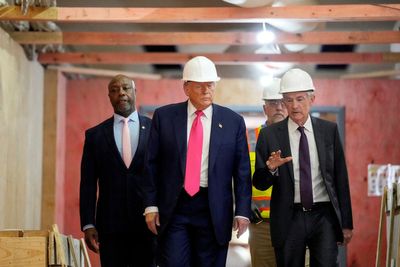 Trump clashes with Jerome Powell during awkward tour of Federal Reserve