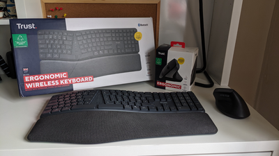 I tested Trust's ergonomic keyboard and mouse - I'm not sold on the design, but it actually did make working from home even more comfortable