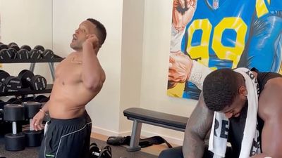 Jared Verse Recounts Traumatic Viral Workout With Aaron Donald for Press